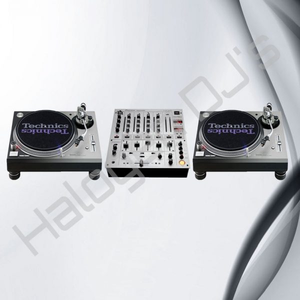 2 Technic turntables and a DJM600 mixer - 2 x Technics SL-1200 Turntables and DJM600 Mixer Hire