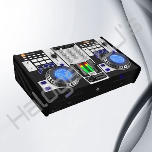 Audioline brand CDDEX2 series CD player and mixer DJ complete controller - Audioline CDDEX2 CD Player & Mixer Hire