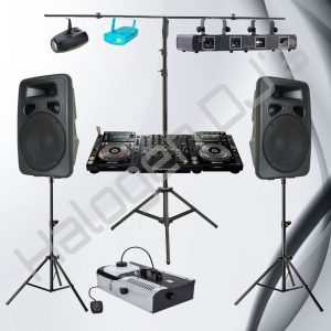 Pioneer Nexus DJ Player and Mixer with Speakers, Lighting and Smoke Machine - Level 4 DJ Package Hire