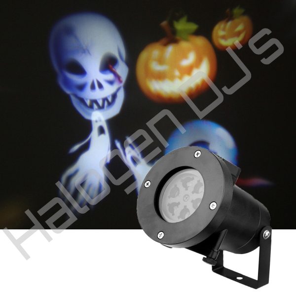Gobo light that projects a variety of spooky Halloween images - Halloween Effect Projection Gobo Light Hire