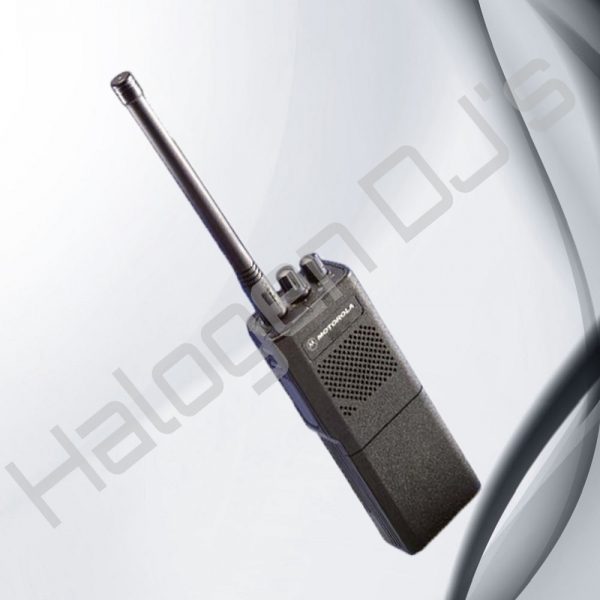 Motorola 2Way Radio. GP300 series Walkie Talkie - Motorola GP300 Walkie Talkie 2 Way Radio Hire with Halogen DJ Company