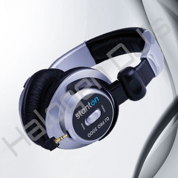 Stanton brand padded and cupped DJ headphones - Stanton DJ Pro 2000S Headphone Hire with Halogen DJ Company